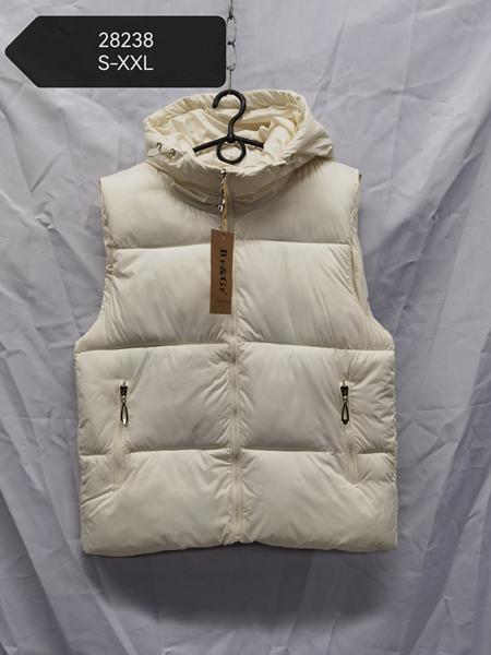 Жилетка TRAN (S-2XL) 28238 l.beige (деми)