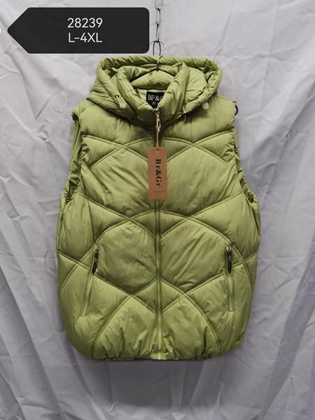 Жилетка TRAN (L-4XL) 28239 mint (деми)