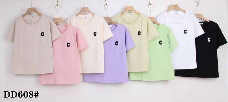 Футболка TRAN (50-60) DD608 mix (лето)