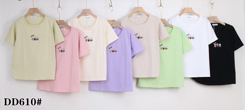 Футболка TRAN (50-60) DD610 mix (лето)