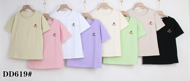 Футболка TRAN (50-60) DD619 mix (лето)