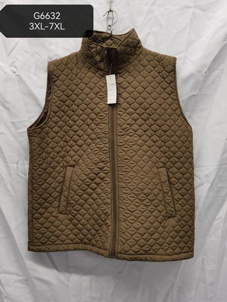 Жилетка TRAN (3XL-7XL) G6632 brown (деми)