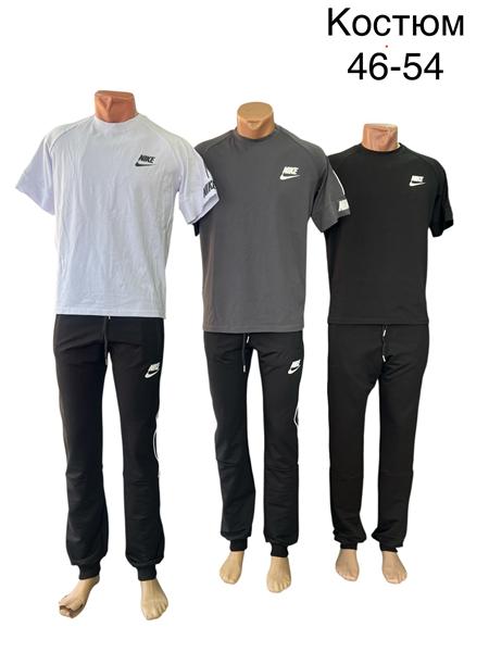 Костюм спорт TRAN (46-54) TR1058 white (лето)