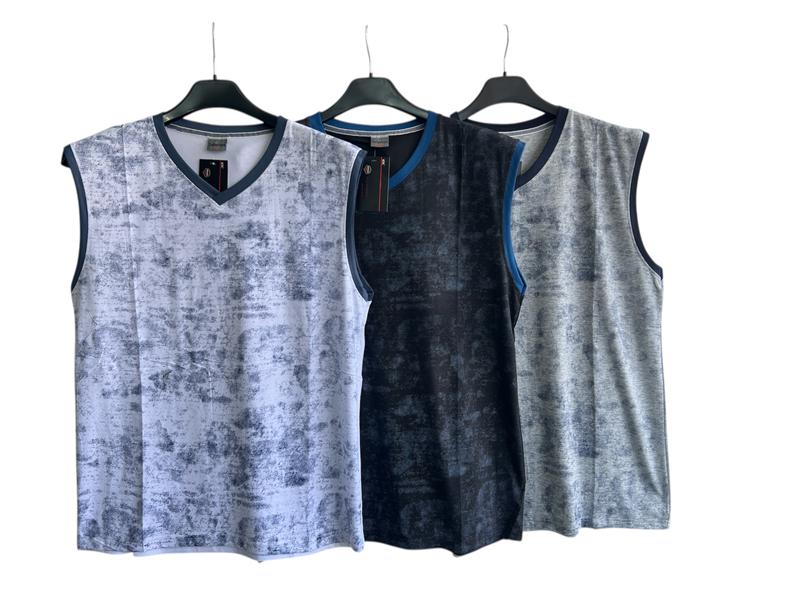 Майка TRAN (XL-3XL) TR1227 mix (лето)