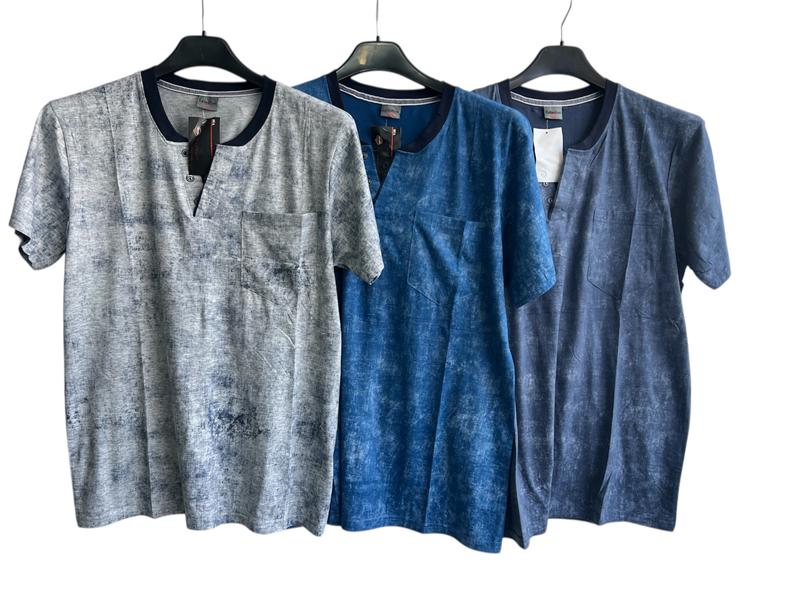 Футболка TRAN (XL-3XL) TR1231 mix (лето)