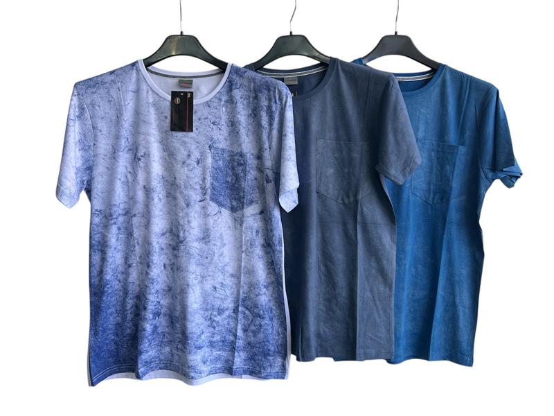 Футболка TRAN (XL-3XL) TR1234 mix (лето)