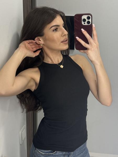 Майка Arina (42-48) 1271 black (лето)