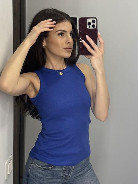 Майка Arina (42-48) 1271 blue (лето)