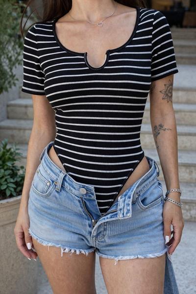 Боди Arina (42-48) 1589 black (лето)