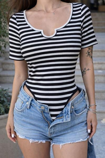 Боди Arina (42-48) 1589-1 black (лето)