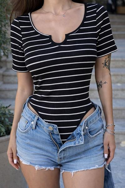 Боди Arina (42-48) 1589-3 black (лето)