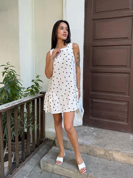 Сарафан Arina (42-48) 1625 white-black (лето)