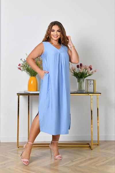 Сарафан Arina (48-58) 1627 l.blue (лето)