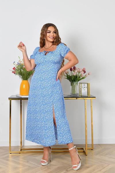 Платье Arina (50-56) 2465 l.blue (лето)