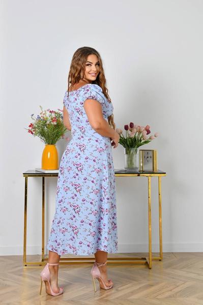 Платье Arina (50-56) 2465-1 l.blue (лето)