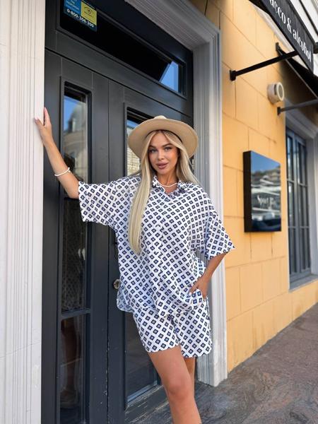 Костюм Arina (42-48) 2471 white (лето)