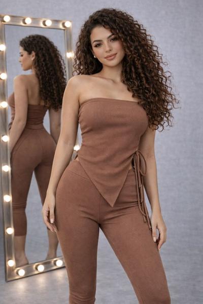 Костюм Arina (42-46) 3107 brown (лето)