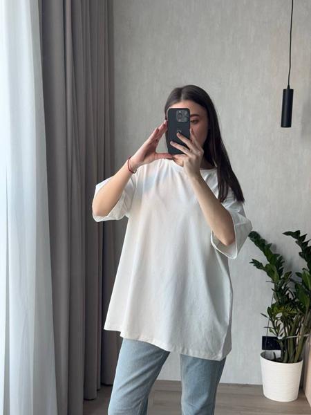 Футболка Arina (42-50) 4264 white (лето)