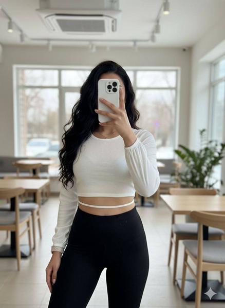 Топ Arina (42-48) 5068 white (деми)