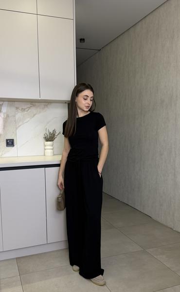 Костюм Arina (42-48) 5180 black (лето)