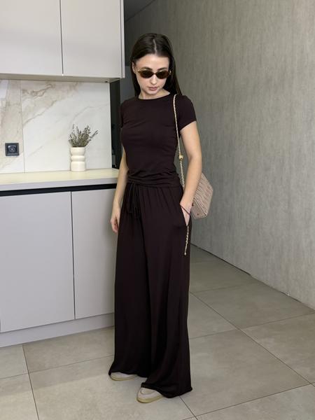 Костюм Arina (42-48) 5180 brown (лето)