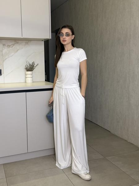 Костюм Arina (42-48) 5180 white (лето)