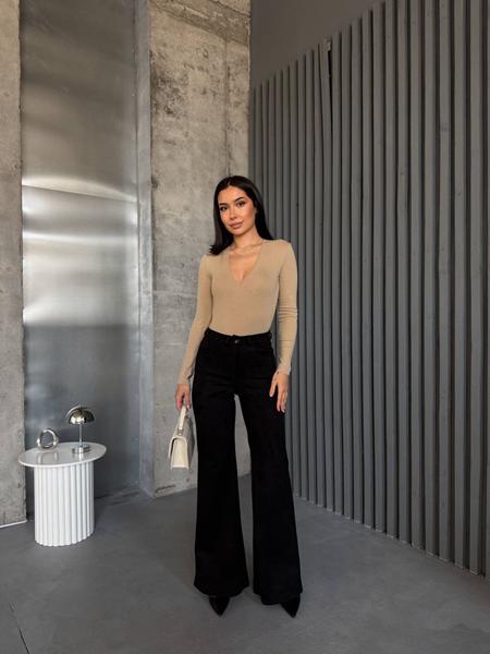 Штаны Arina (42-48) 9108 black (деми)