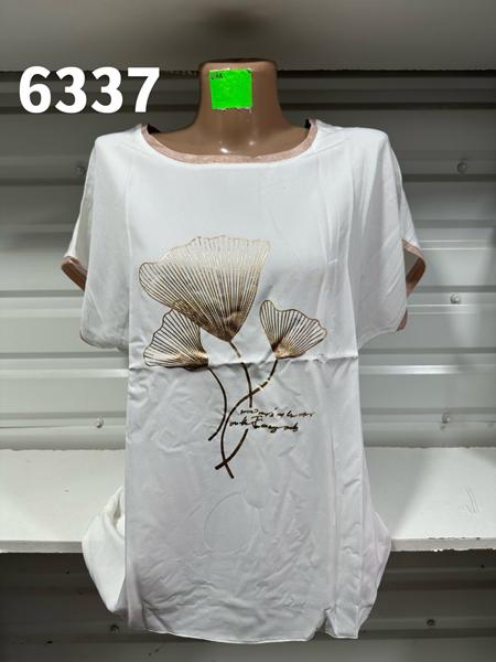 Футболка Gertie (48-56) 6337 white (лето)