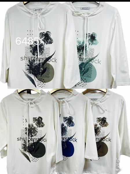 Свитер Gertie (42-58) 6485 white-mint (деми)