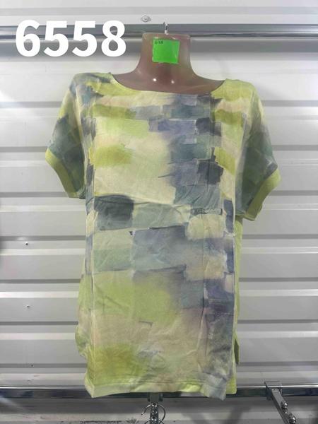 Футболка Gertie (46-54) 6558 green (лето)