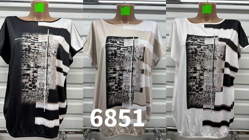 Футболка Gertie (48-56) 6851 black (лето)