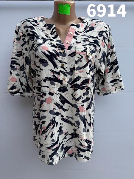 Футболка Gertie (48-56) 6914 white (лето)