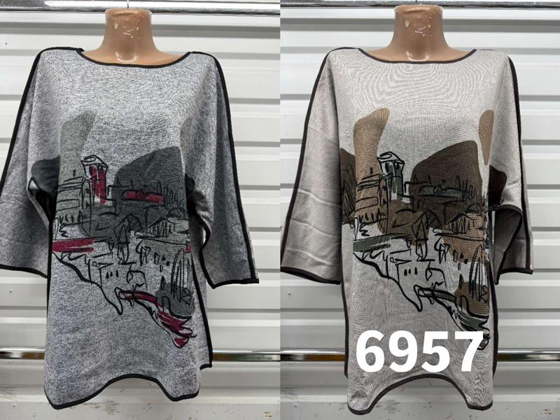 Свитер Gertie (50-56) 6957 grey (деми)