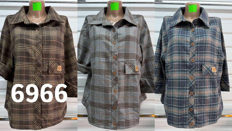 Рубашка Gertie (50-56) 6966 l.grey (деми)