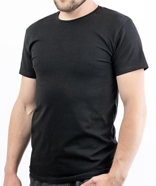 Футболка ALIA (2XL-6XL) AL29 black (лето)