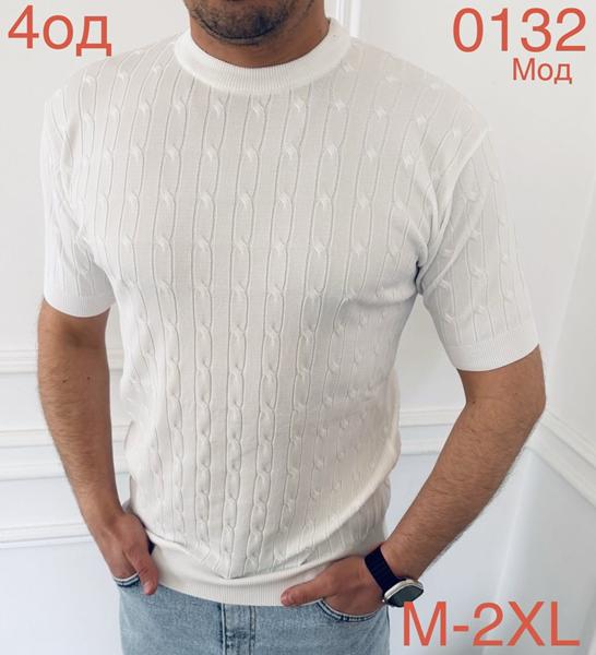 Футболка Надийка (M-2XL) ND1050-0132 white (лето)