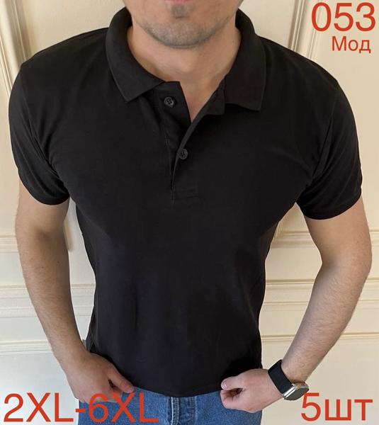 Футболка Надийка (2XL-6XL) ND1077-053 black (лето)