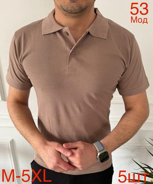 Футболка Надийка (M-5XL) ND1113-53 brown (лето)