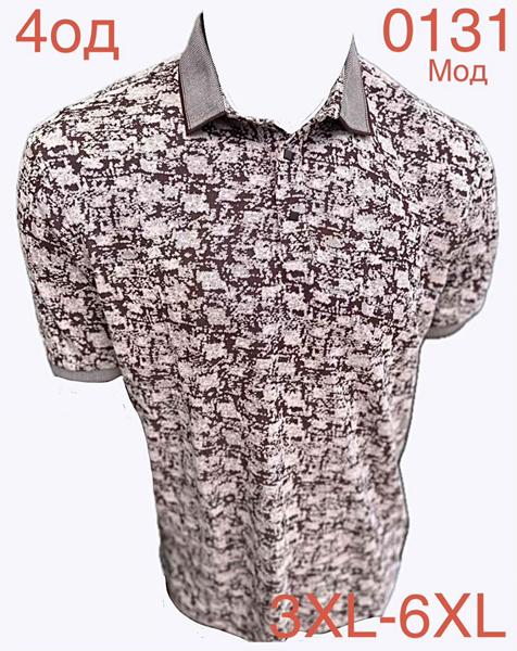 Футболка Надийка (3XL-6XL) ND1119-0131 brown (лето)