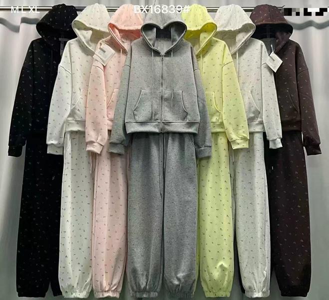 Костюм спорт Шаолинь (M-XL) BX16839 l.grey (деми)