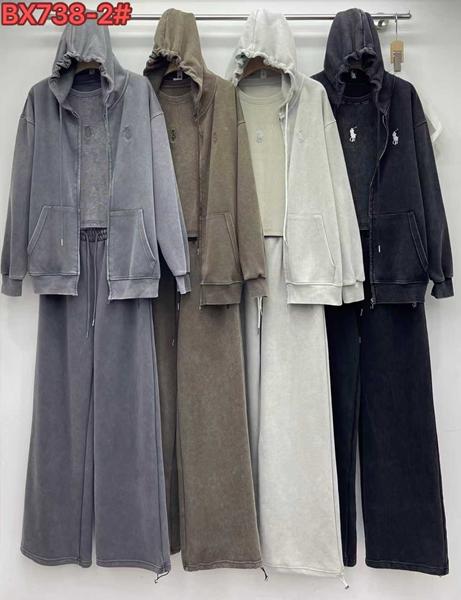 Костюм спорт Шаолинь (42-50) BX738-2 grey (деми)