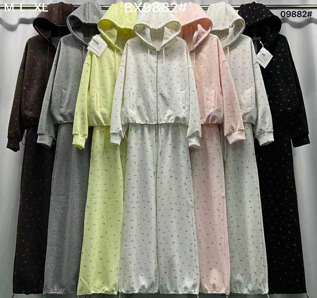 Костюм спорт Шаолинь (M-XL) BX9882 yellow (деми)