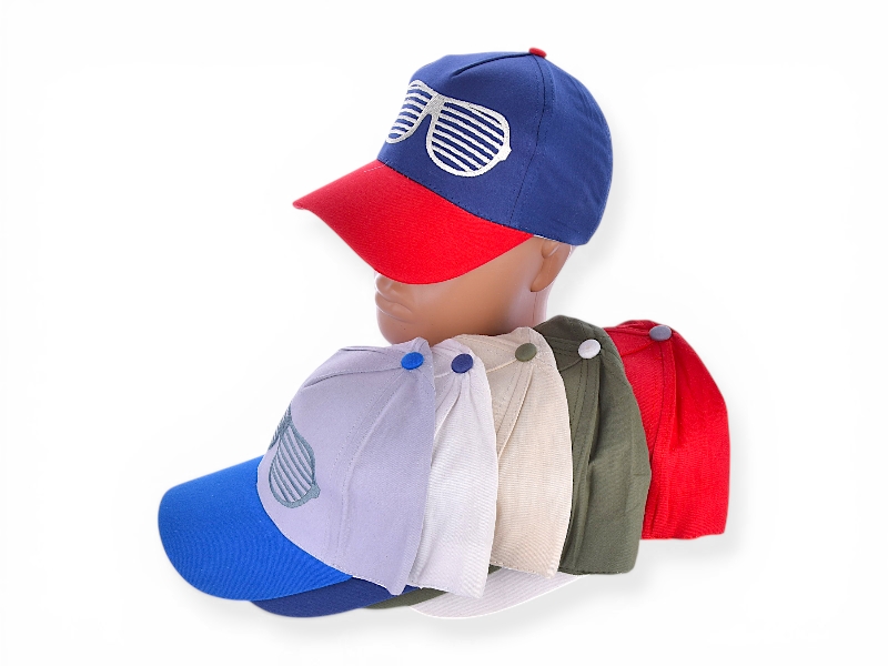 Кепка YLZL (54) K253-19 mix (лето)