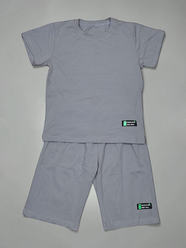 Костюм Kir15 (110-128) 113-30 grey (лето)