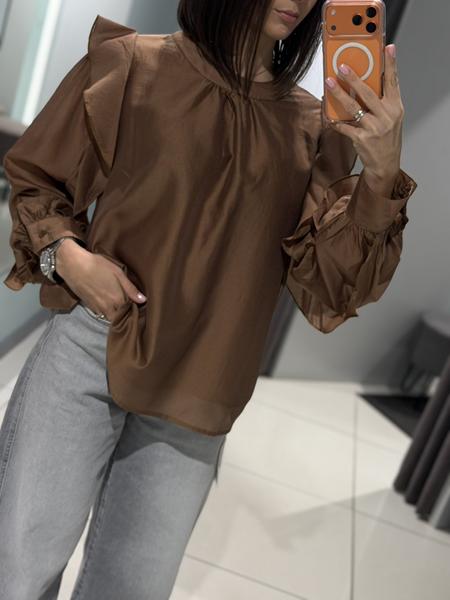 Блузка Comod (one size) 2768 brown (лето)