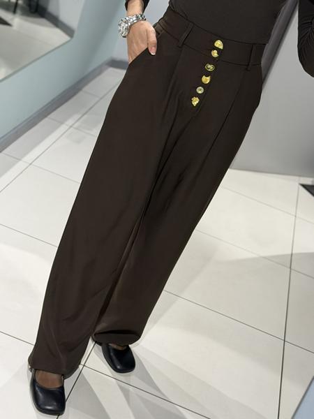 Брюки Comod (S-XL) 2123 chocolate (деми)