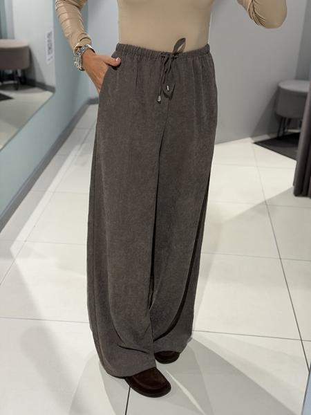 Штаны спорт Comod (S-L) 2125 chocolate (деми)