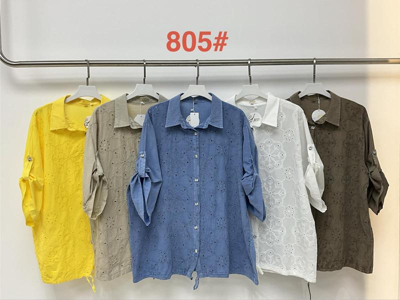 Рубашка Immei (3XL-6XL) 805 white (лето)