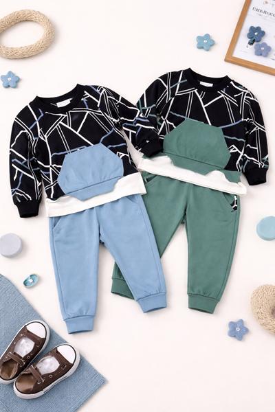 Костюм спорт Major (1-2) 1757 l.blue (деми)