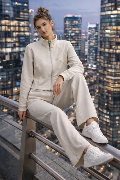 Костюм спорт Major (S-L) 7751 milk (деми)